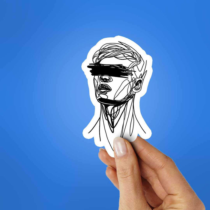 Line Art Sticker - Stickers | STICK IT UP