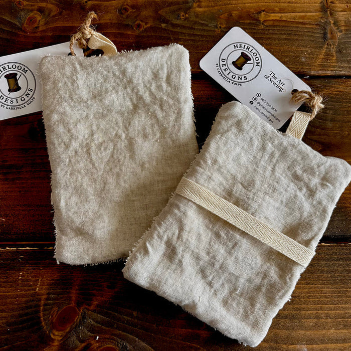Linen & Loam Bath Mitts