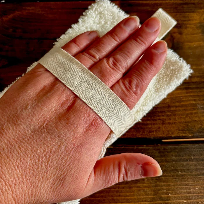 Linen & Loam Bath Mitts