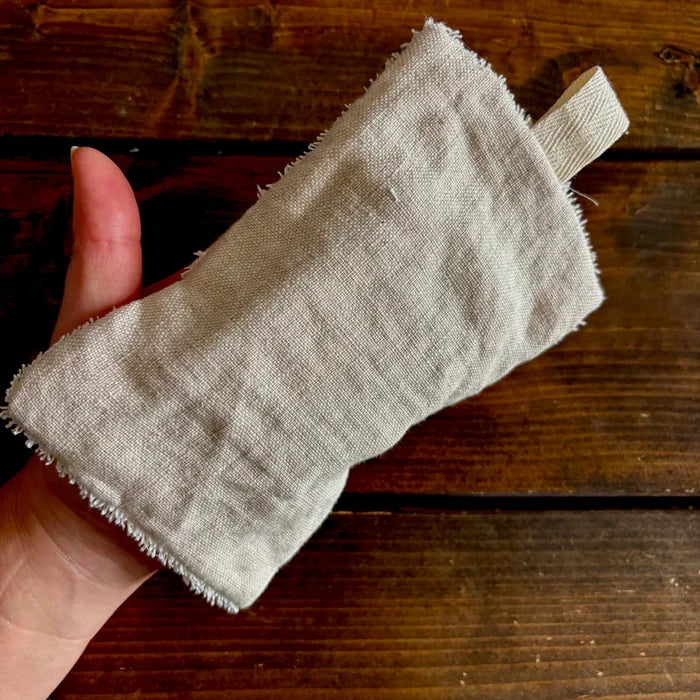 Linen & Loam Bath Mitts