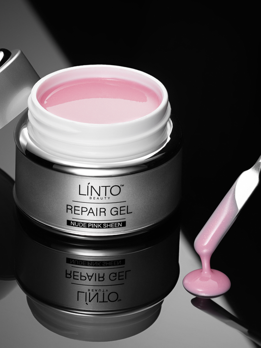 LiNTO Beauty Hard Gel Nude Pink Sheen 15ml