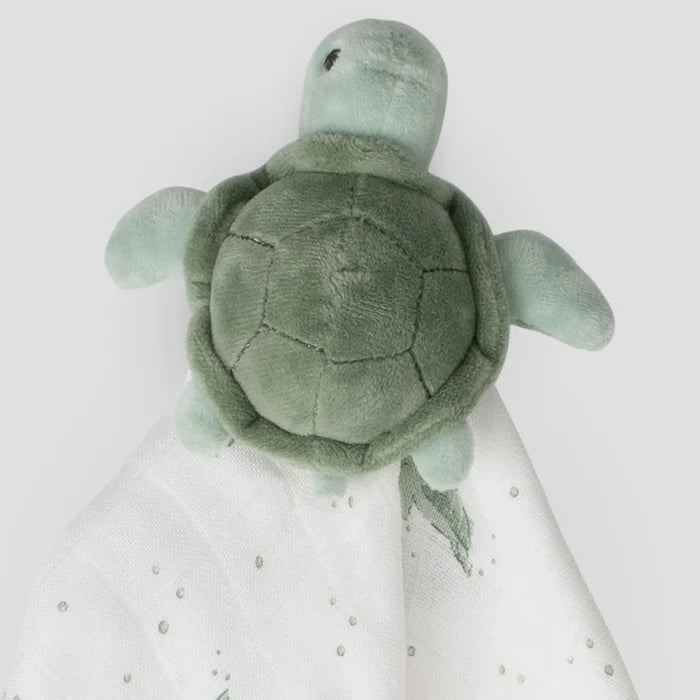Little Bamboo Security Blanket - Terry Turtle