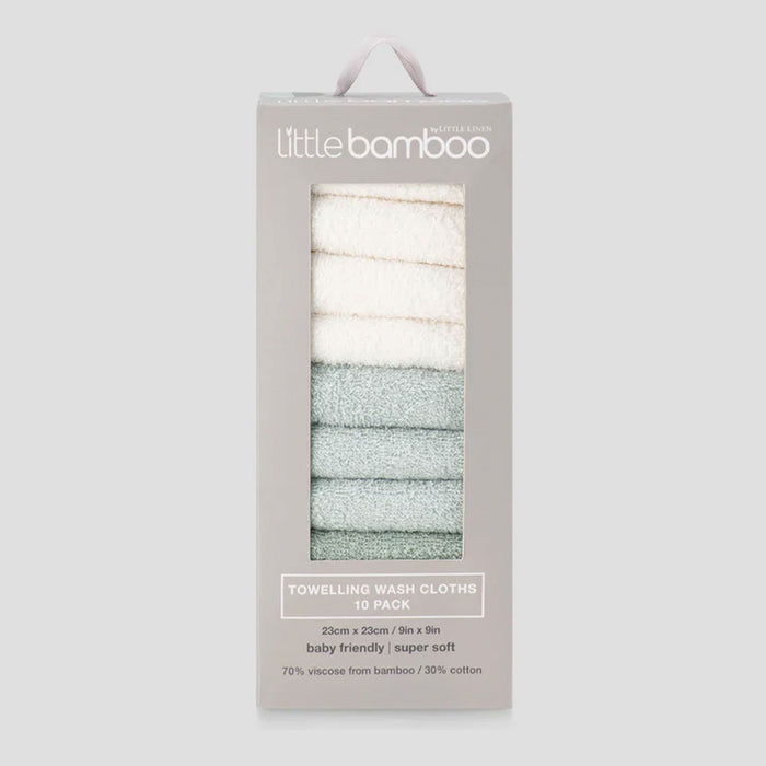 Little Bamboo Towelling Washer - Turtle Bay