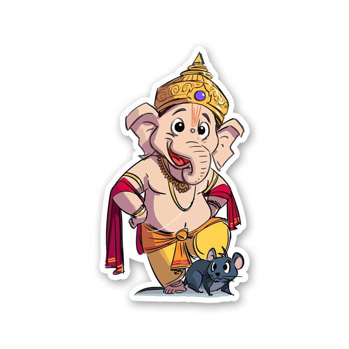 Little Ganesha Sticker - Stickers | STICK IT UP