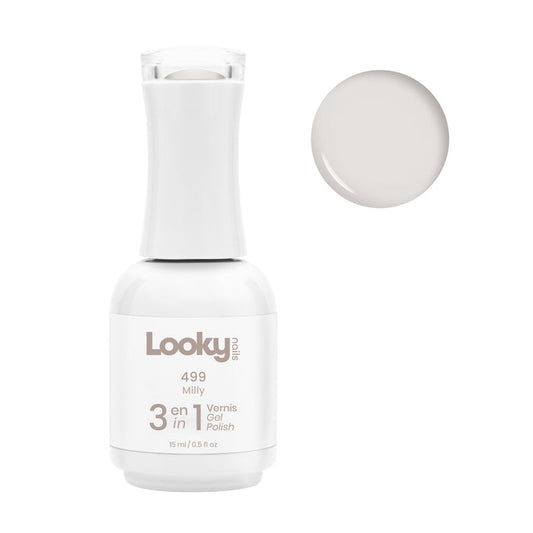 Looky Vernis Gel 3 en 1 #499 Milly (Collection Milky)
