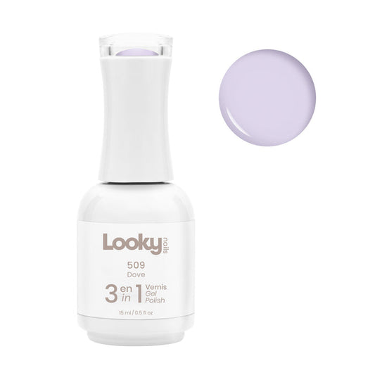 Looky Vernis Gel 3 en 1 #509 Dove (Collection Milky)