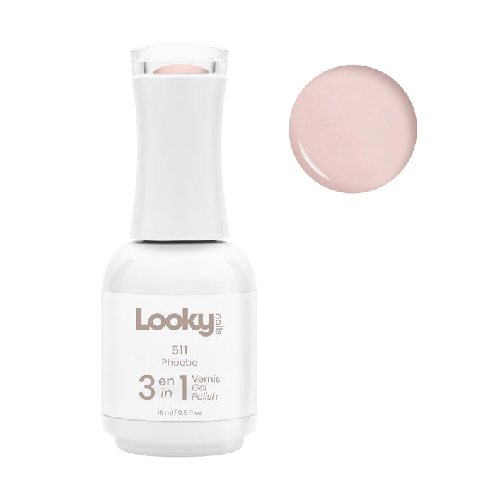 Looky Vernis Gel 3 en 1 #511 Phoebe (Collection Shiny Spring)