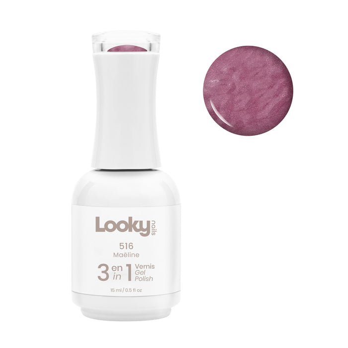 Looky Vernis Gel 3 en 1 #516 Maeline (Collection Shiny Spring)