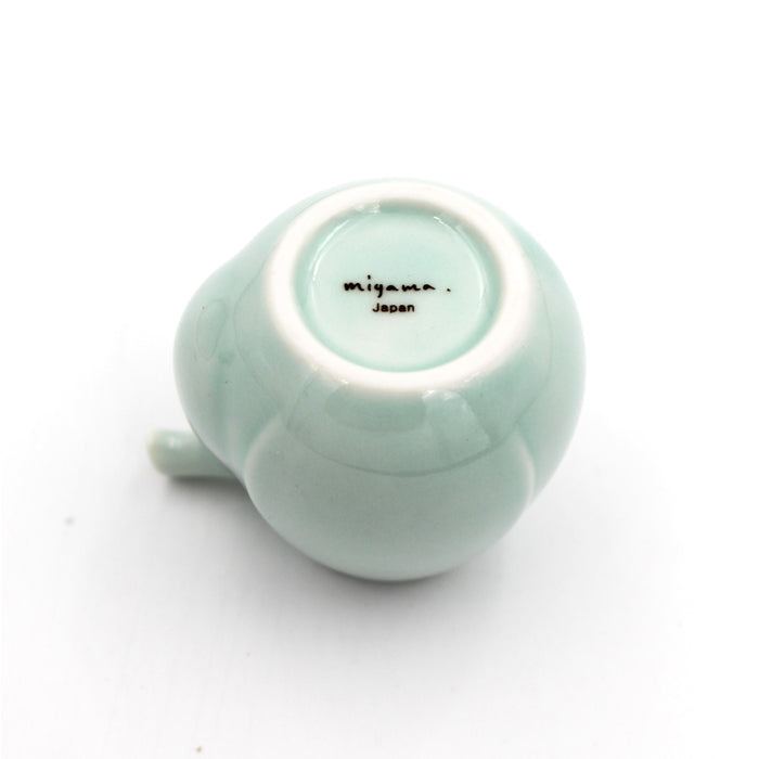 Lotus Bluegreen Soy Sauce Cruet and Saucer Set