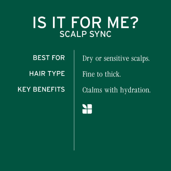 Matrix Biolage Scalp Sync Calming Shampoo 400ml *NEW*