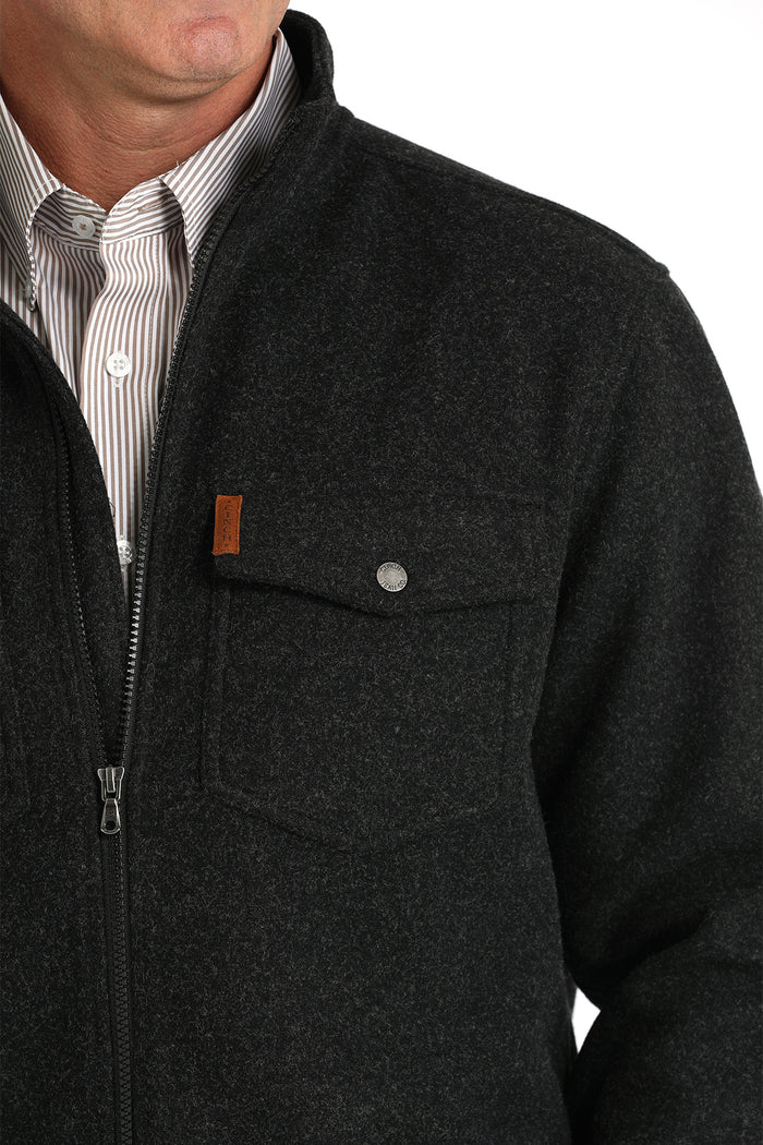 Men's Cinch MWJ1907001 Black Shirt Jacket