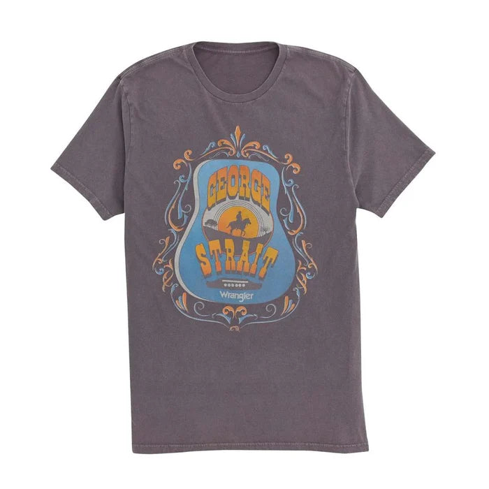 Men's Wrangler 112361070 George Strait Short Sleeve Tee Shirt