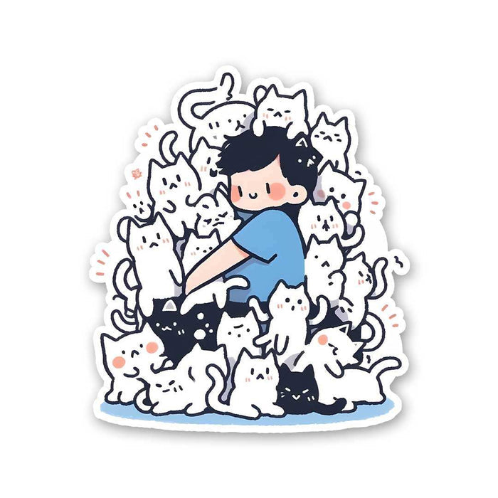 Meow Mountain Sticker - Stickers | STICK IT UP