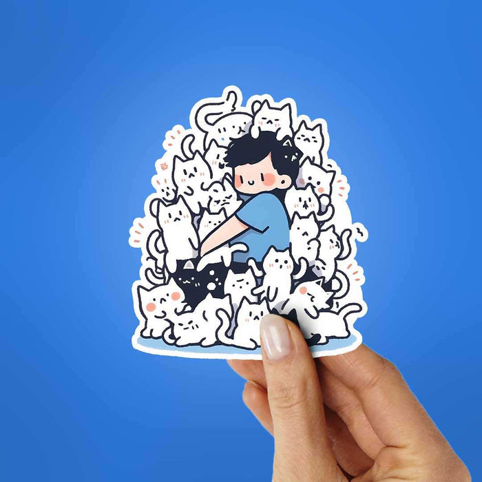 Meow Mountain Sticker - Stickers | STICK IT UP