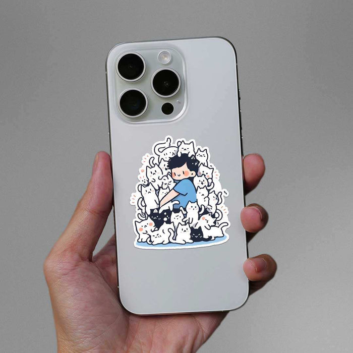 Meow Mountain Sticker - Stickers | STICK IT UP