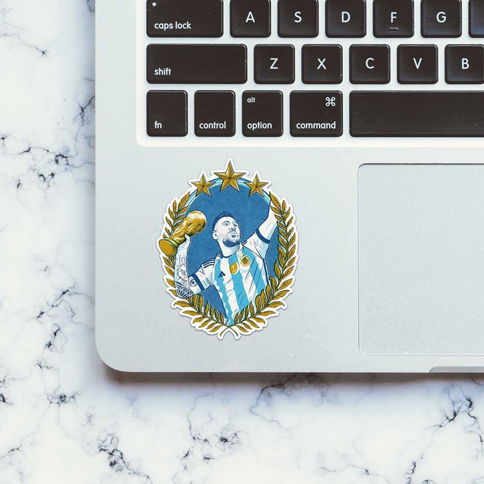 Messi Argentina Win Sticker - Stickers | STICK IT UP