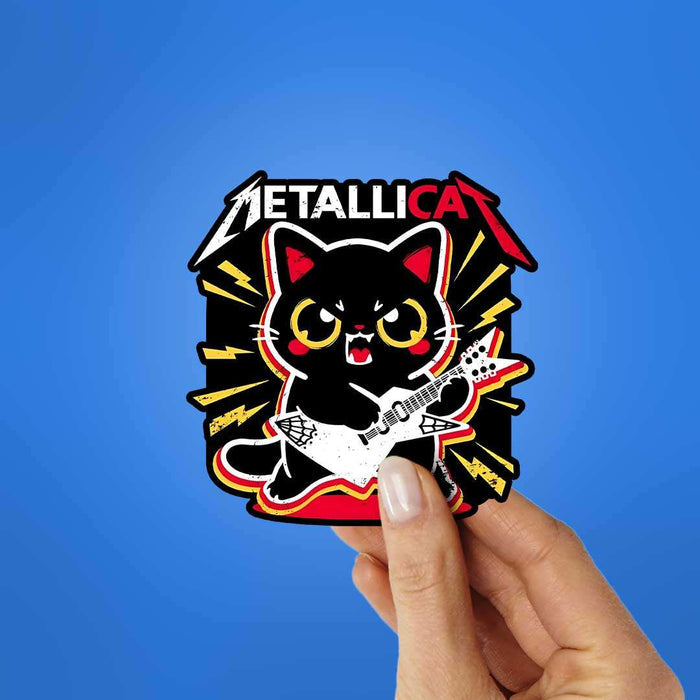 Metallicat Sticker - Stickers | STICK IT UP