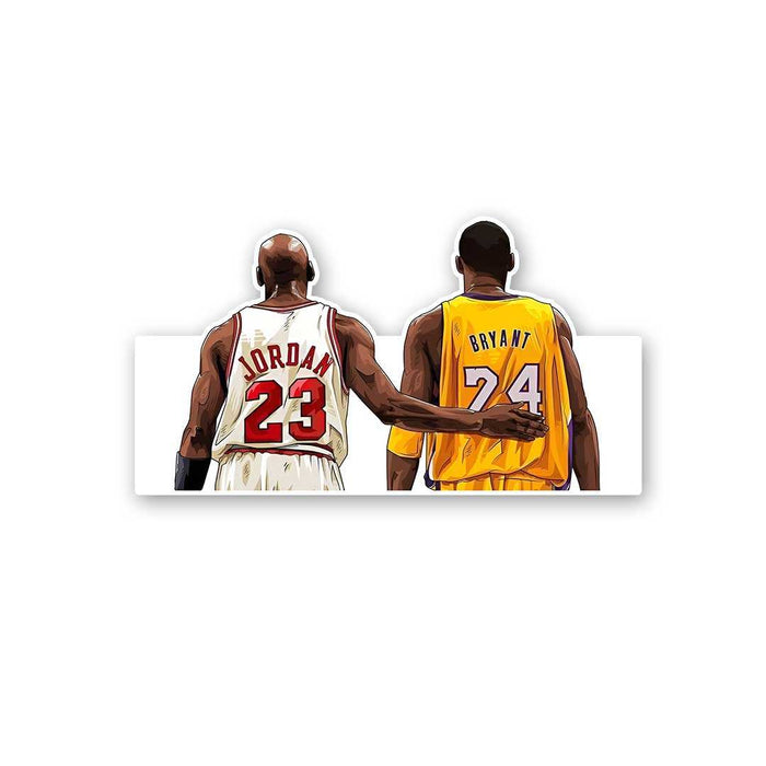 Michael Jordan & Kobe Bryant Sticker - Stickers | STICK IT UP