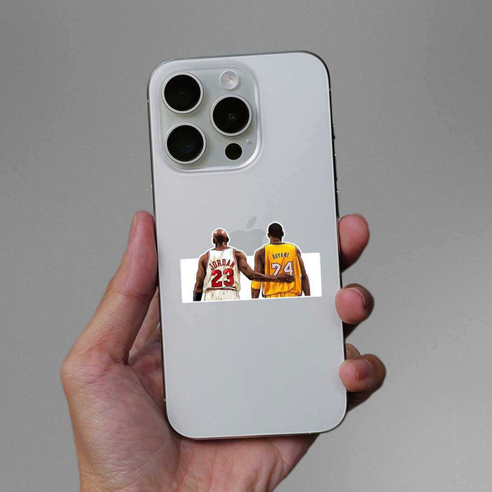 Michael Jordan & Kobe Bryant Sticker - Stickers | STICK IT UP