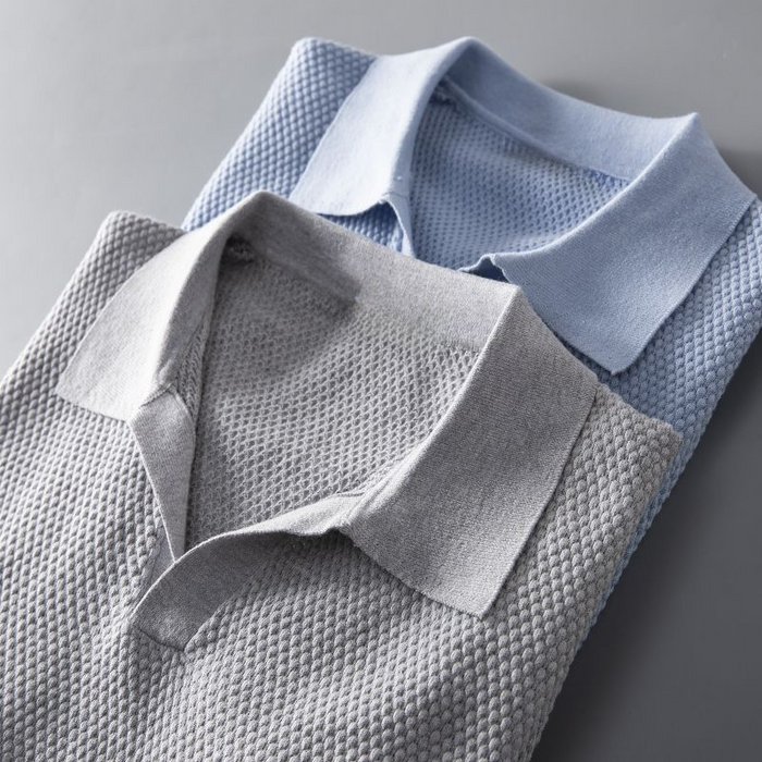 Milford – Textured Polo Shirt