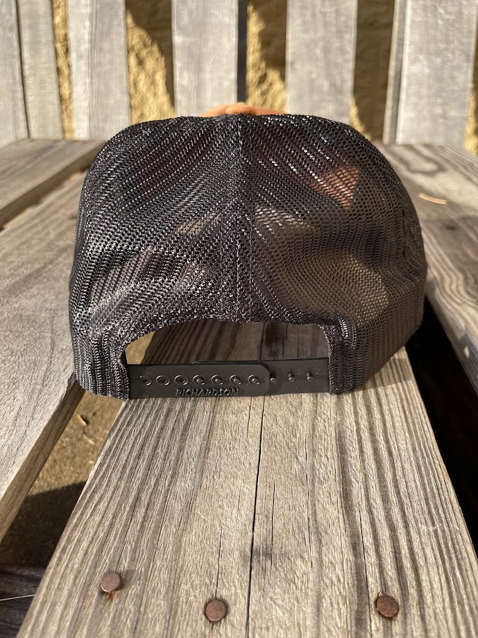 Mississippi Cattle Company "License Plate #1" Patch Richardson 939 Snap Back Cap Toast/Black Clearance