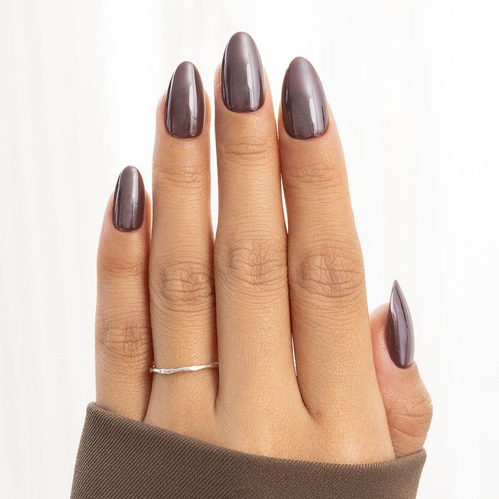 Mocha Chrome | Short Almond | SALON PRESS™