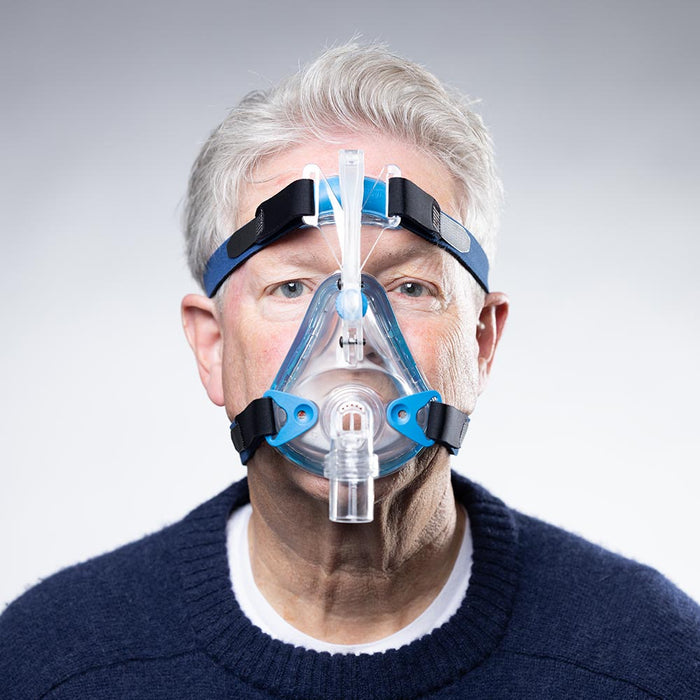 Front View Of Man Wearing a Mojo Full Face Mask