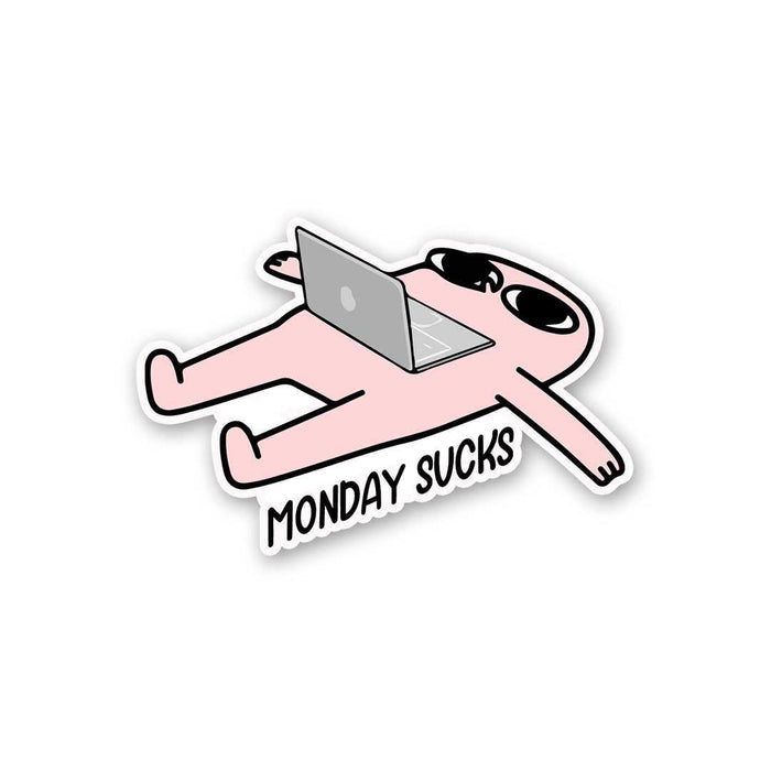 Monday Sucks Sticker - Stickers | STICK IT UP