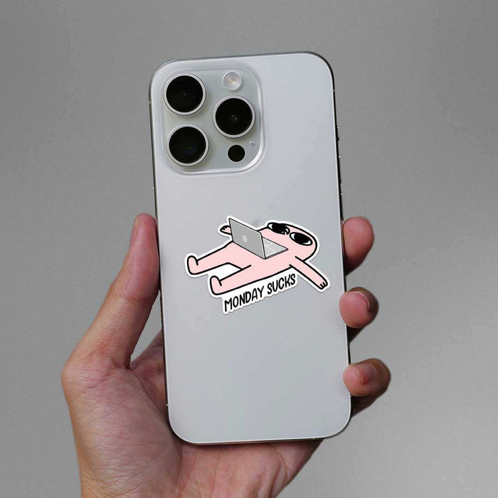 Monday Sucks Sticker - Stickers | STICK IT UP