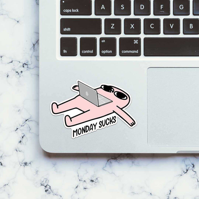 Monday Sucks Sticker - Stickers | STICK IT UP