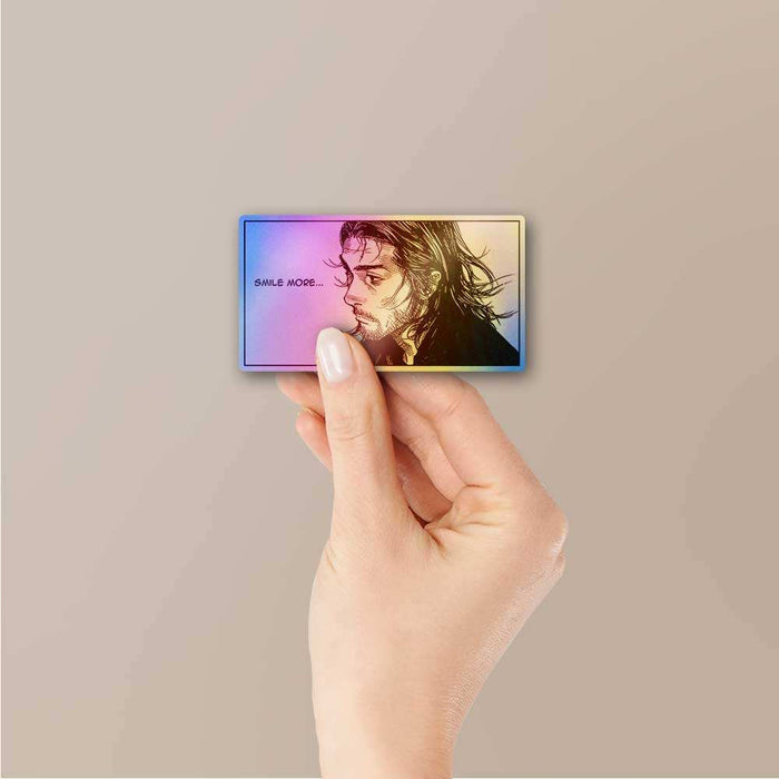 Musashi Miyamoto Holographic Sticker - Holographic stickers | STICK IT UP