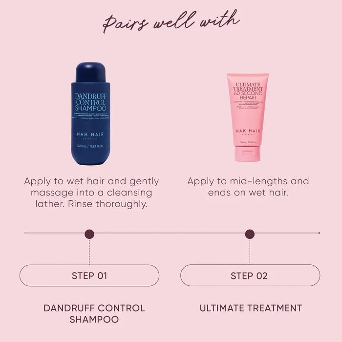 NAK Hair DANDRUFF CONTROL Shampoo 350ml