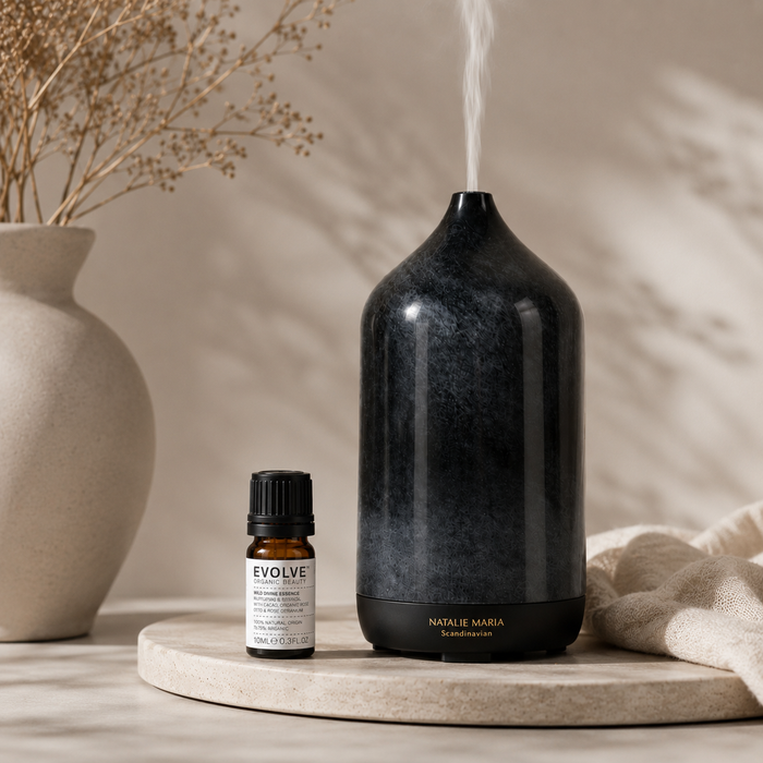 Natalie Maria Scandinavian | Calm Mind Nordic Aroma Diffuser + GRATIS Evolve - Wild Divine - Essence 10 ml