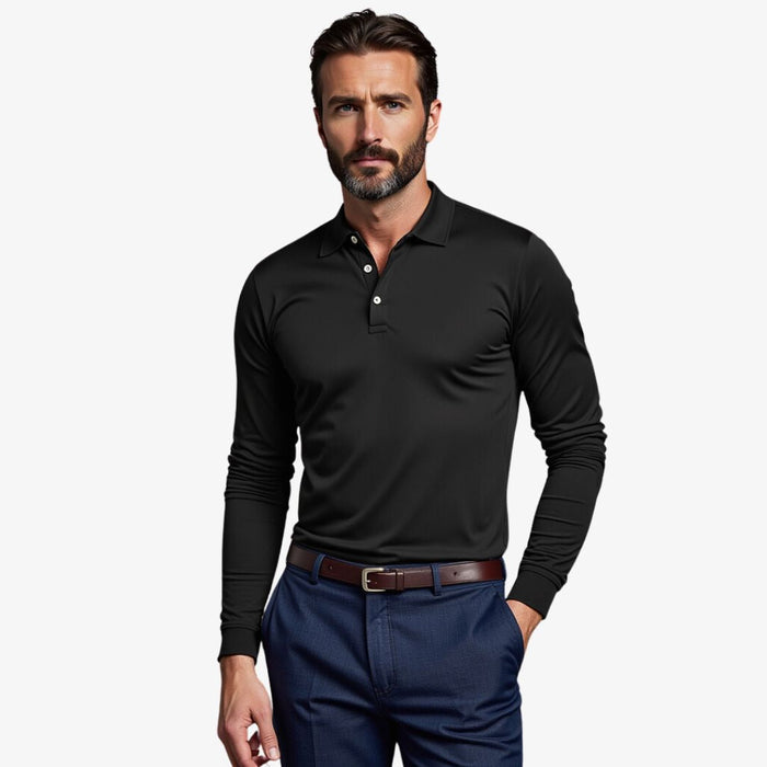 Nathan - Long-Sleeve Polo