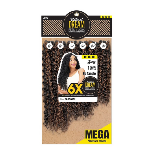 Natural Dream Multi Passion 10"12"14" 6x