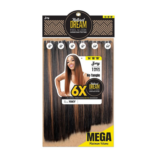Natural Dream Multi Yaky 10"12"14" 6x
