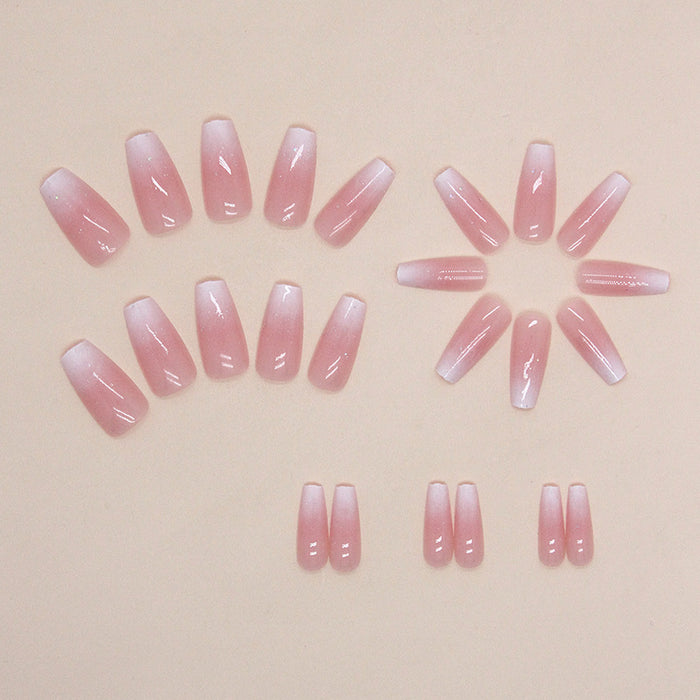 New Ombre Pink | Medium Coffin | EASY PRESS™