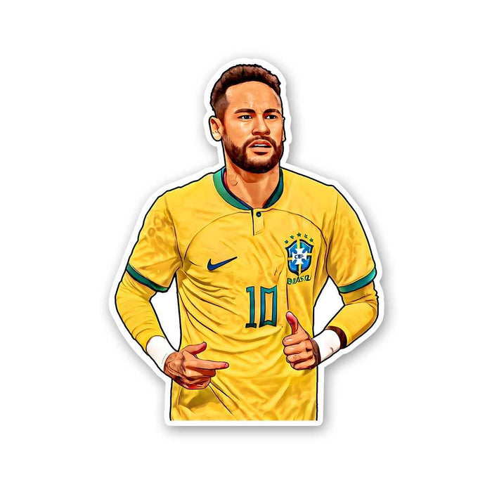 Neymar Jr Brazil 2.0 Sticker - Stickers | STICK IT UP
