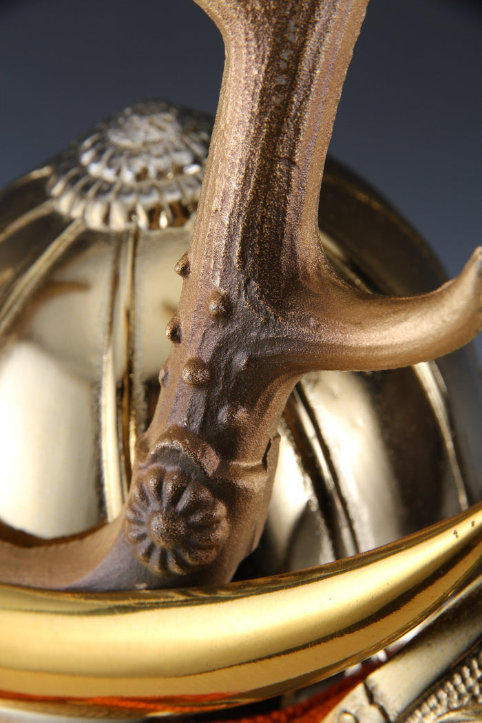 Nice Vintage Japanese Samurai Helmet -Yamanaka Shikanosuke Kabuto- Tsushima