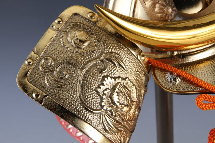 Nice Vintage Japanese Samurai Helmet -Yamanaka Shikanosuke Kabuto- Tsushima