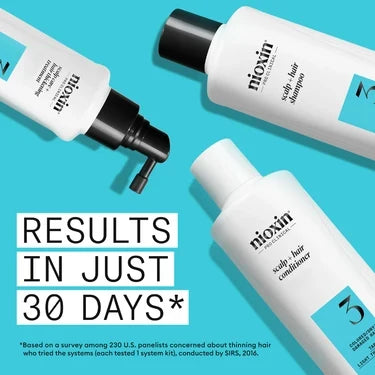 Nioxin System 3 Kit - For Coloured Hair with Light Thinning