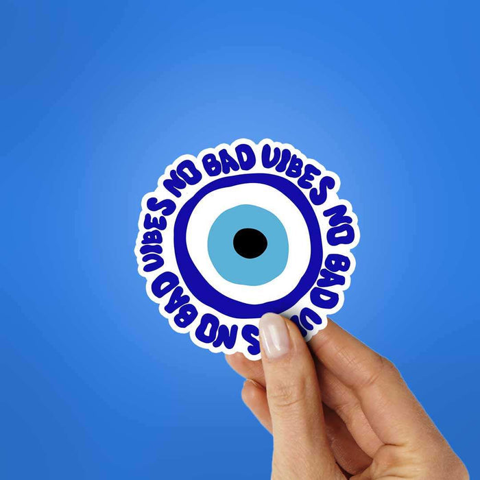 No Bad Vibes Sticker - Stickers | STICK IT UP