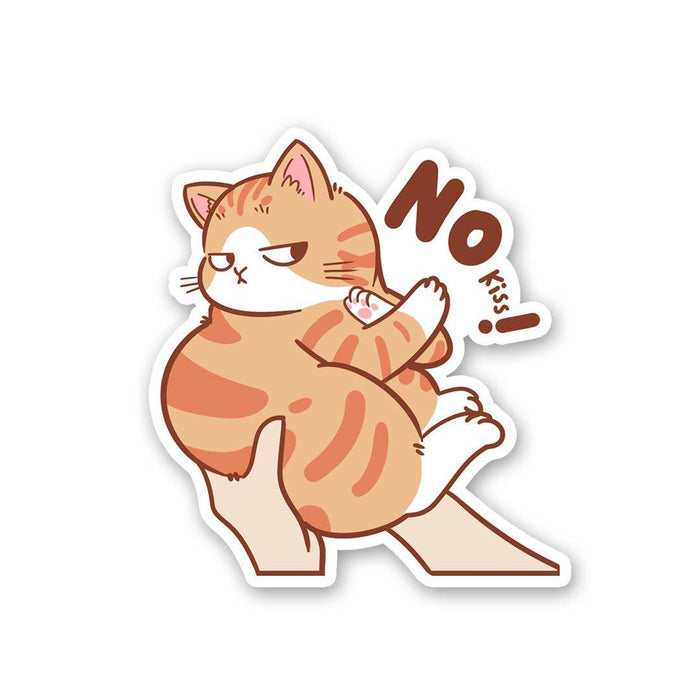 No Kiss Sticker - Stickers | STICK IT UP