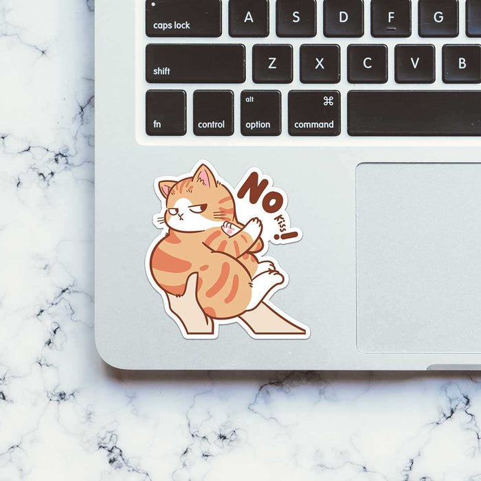 No Kiss Sticker - Stickers | STICK IT UP