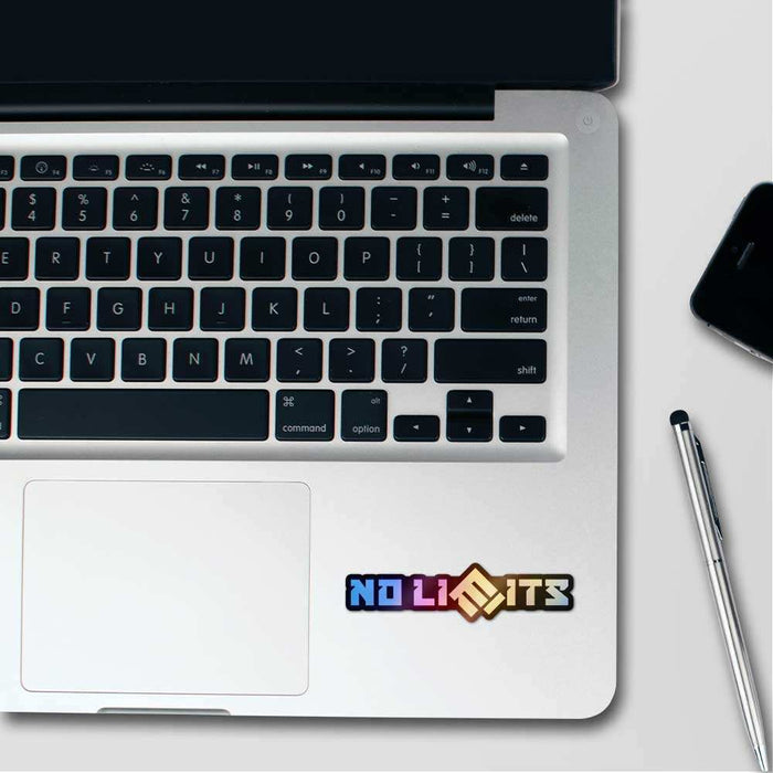 No Limits Holographic Sticker - Holographic stickers | STICK IT UP