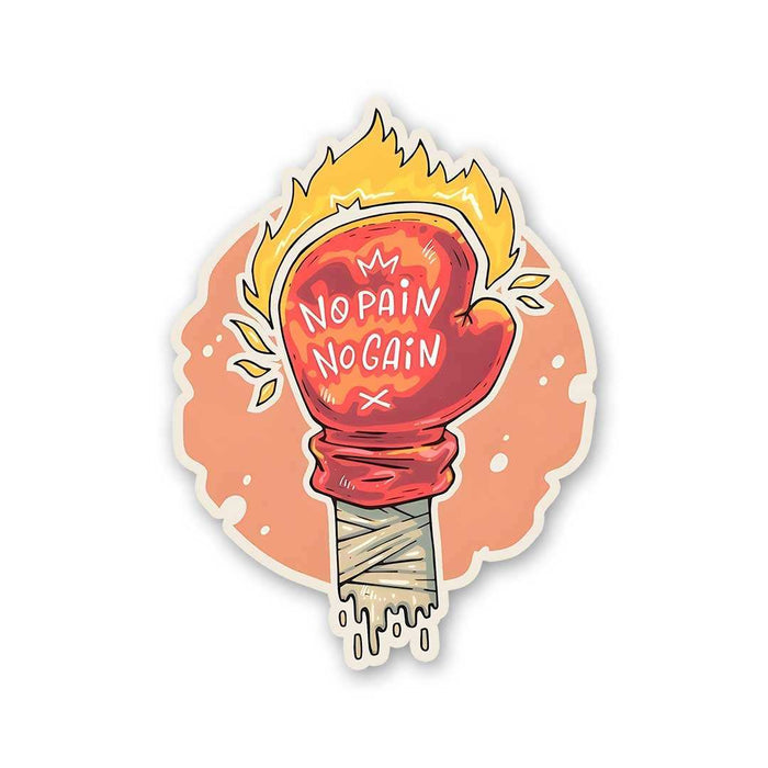 No Pain Sticker - Stickers | STICK IT UP