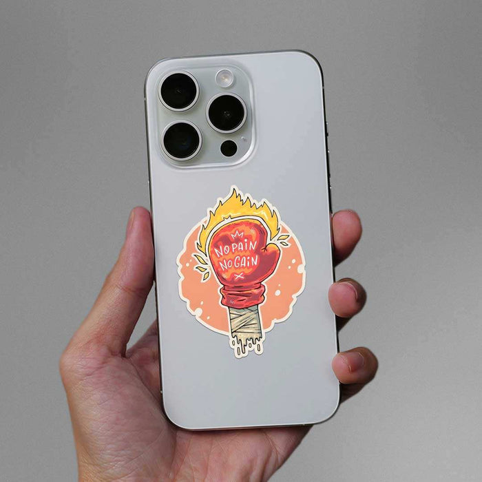 No Pain Sticker - Stickers | STICK IT UP