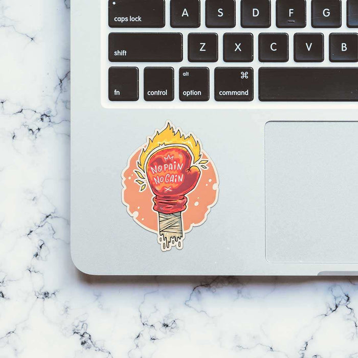 No Pain Sticker - Stickers | STICK IT UP