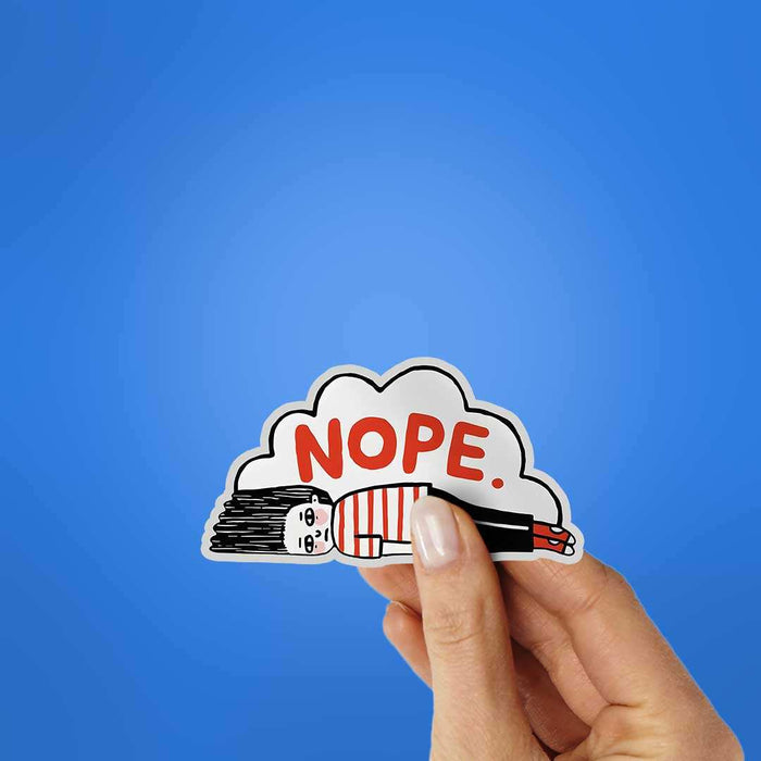 Nope Sticker - Stickers | STICK IT UP