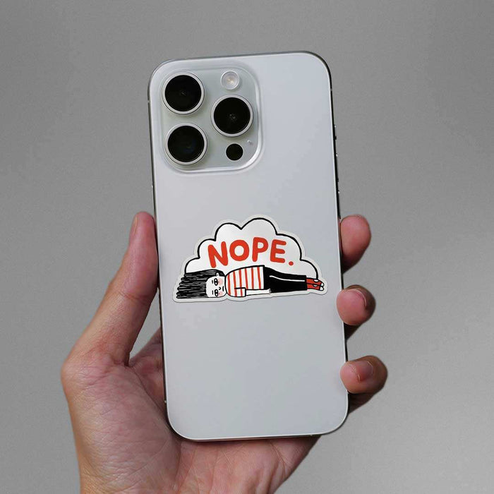 Nope Sticker - Stickers | STICK IT UP